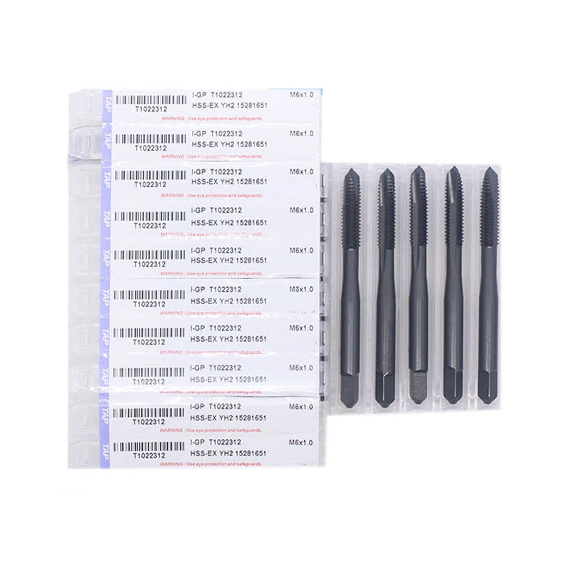 Метчики спиральные T1022 M2/M2.5/M3/M3.5/M4/M5/M6/M8/M10/M12/M14/M16/M18/M20 с ЧПУ | Инструменты