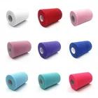 200 ярдов (15 см), рулон тюля прозрачная органза с украшением в виде кристаллов, ткань для украшения свадьбы, хороший подарок на день рождения, поделки своими руками вечерние поставки