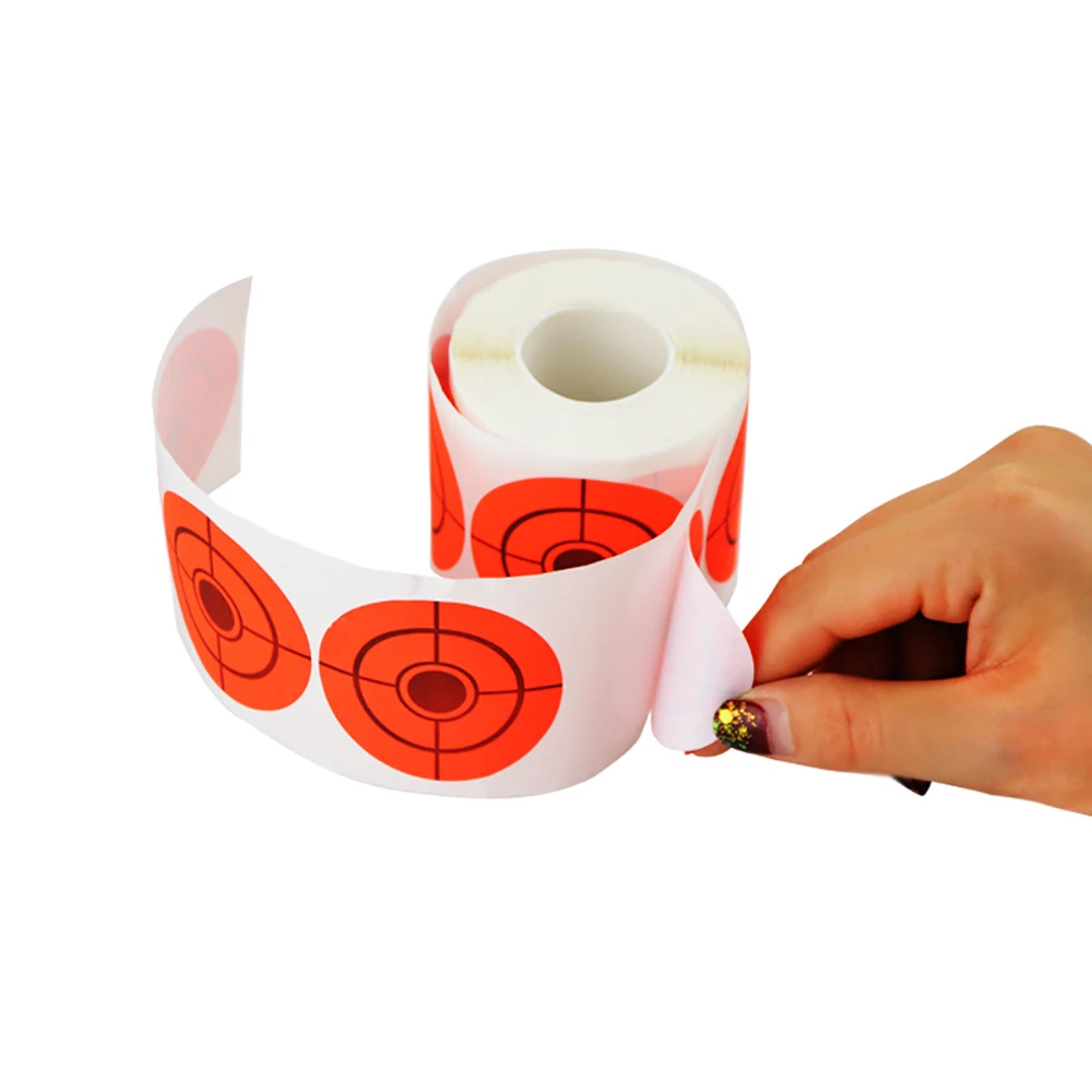 250 шт. Пейнтбольная бумага для мишени стрельбы самоклеющиеся наклейки съемки