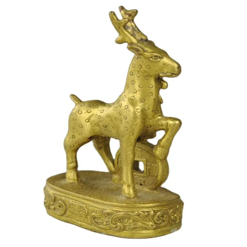 

Китайская традиционная культура медной бронзы статуя счастливого зодиака