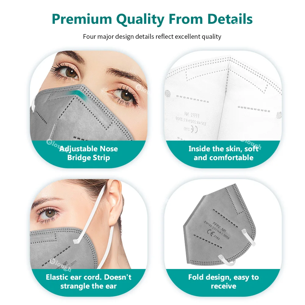 9 цветов FFP2 Mascarillas FPP2 Homologada Europe FFP3 Mascarilla KN95 5-слойная взрослая FFP2Mask CE FP2 Mask FFP 2 |