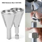 Сверло для снятия заусенцев из быстрорежущей стали, сверло для деревообработки, инструмент для снятия заусенцев с внешней фасок