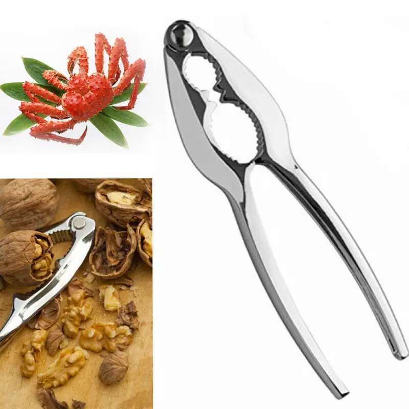 Quick Walnut Cracker Nutcracker Sheller Zinc Alloy Nuts Opener Kitchen Fruit Tool Accessories | Дом и сад