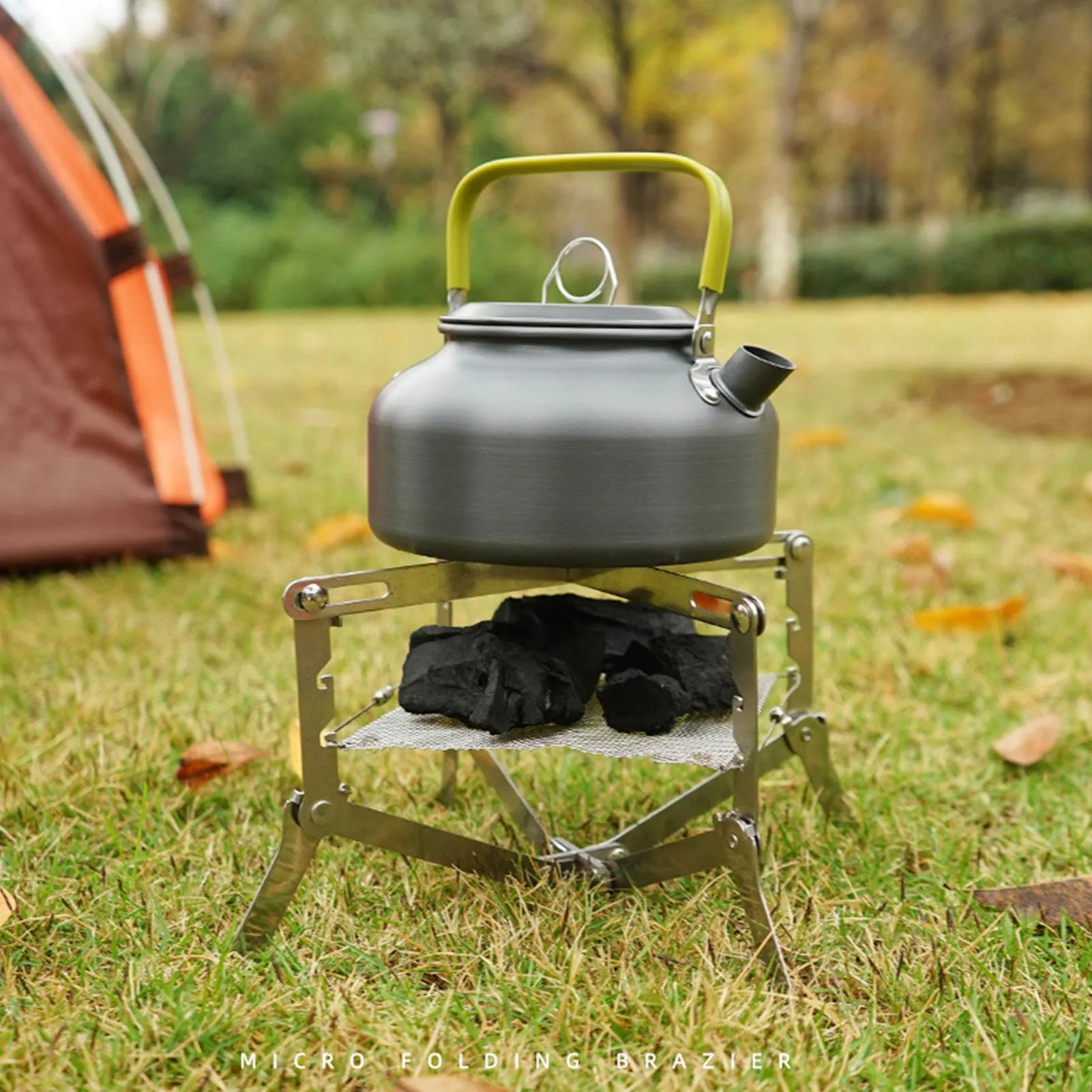 Годный для использования вне помещения миниатюрный костра Портативный складной