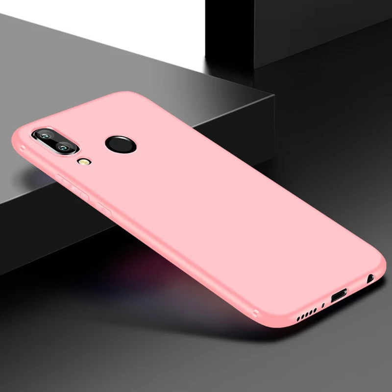 Матовый тонкий чехол для Huawei P30 P20 Pro P10 P9 Plus P8 Lite 2017 Honor 8 9 Mate 10 20 Мягкая силиконовая
