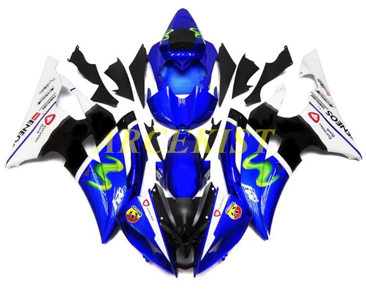 

New ABS Whole Fairings Kits Fit For Yamaha YZF-R6 R6 08 2008 2009 2010 2011 2012 2013 2014 2015 2016 Bodywork set Cool blue