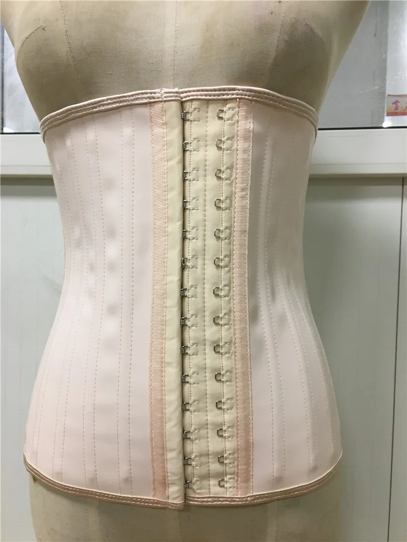 Корсет женский латексный под грудью утягивающий корсет с 25 стальными косточками