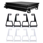 Держатель для игровой консоли, горизонтальный кронштейн, аксессуары, охлаждающие ножки для Sony PlayStation4 PS4 Slim Pro, настольная подставка