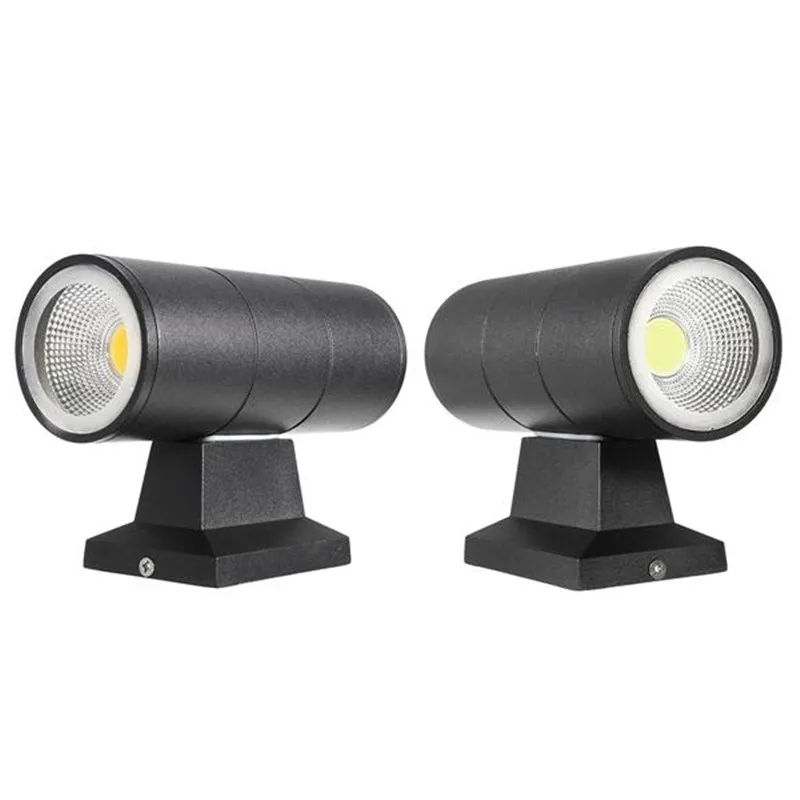 10W 20W COB Up Down Dual-Head outdoor Led wall light AC85-265V Corrido lamp Cylinder Indoor balcony fixture Waterproof IP65 | Лампы и