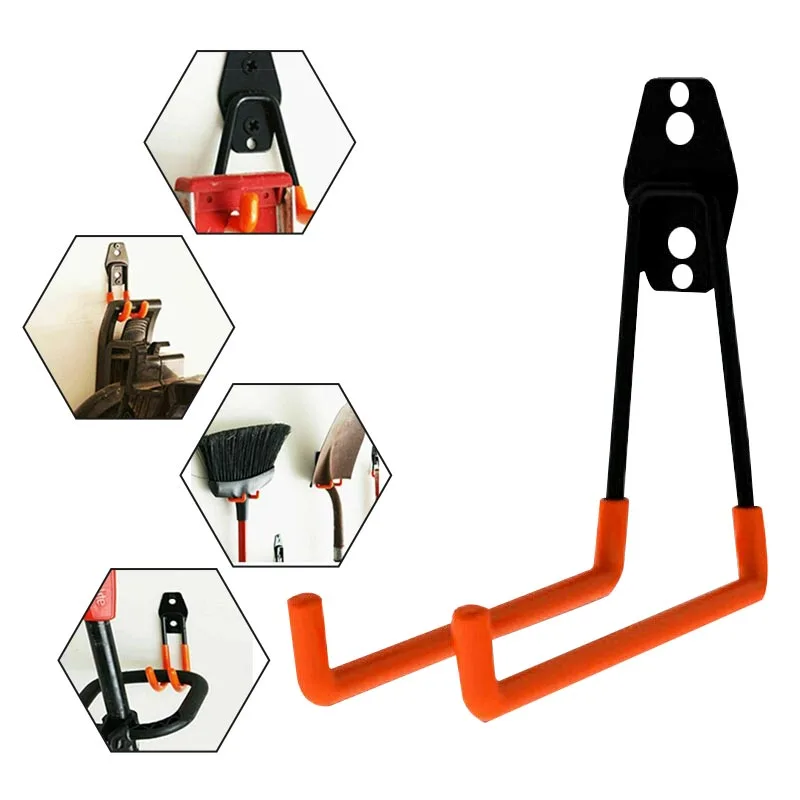 2020 новый большой крюк гараж сарай настенные лестницы велосипед Heavy Duty для