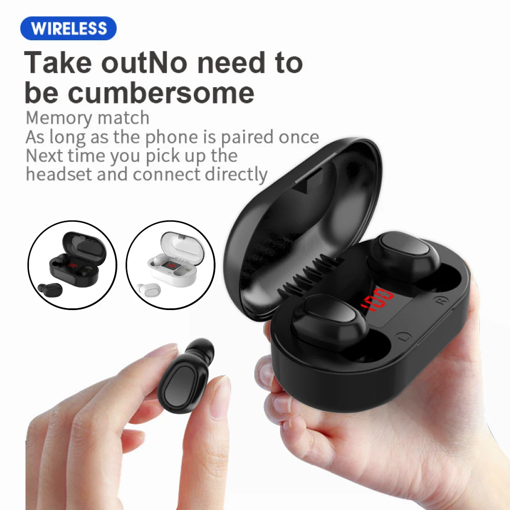 TWS L22 беспроводные Bluetooth 5 0 наушники мини стерео двойной вызов шумоподавление