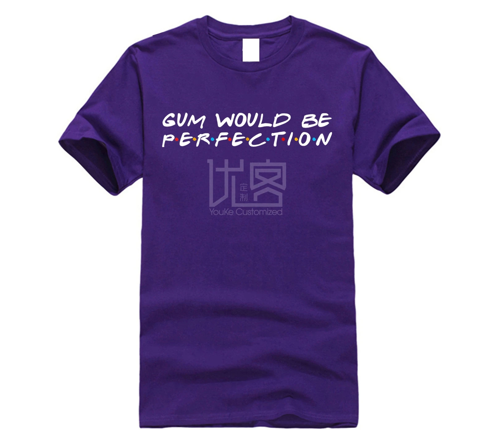 Брендовая мужская рубашка Gum Be Perfection Chandler Atm Friends T Shirt | Мужская одежда