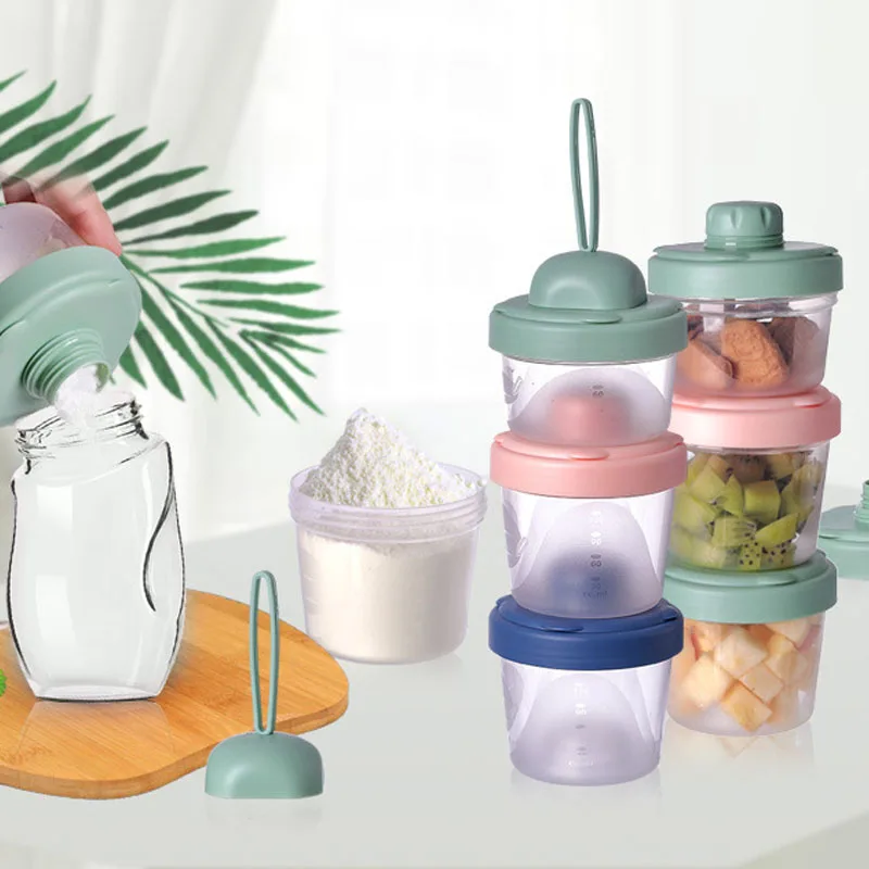 3-х слойный портативный контейнер для хранения детского питания новорожденных