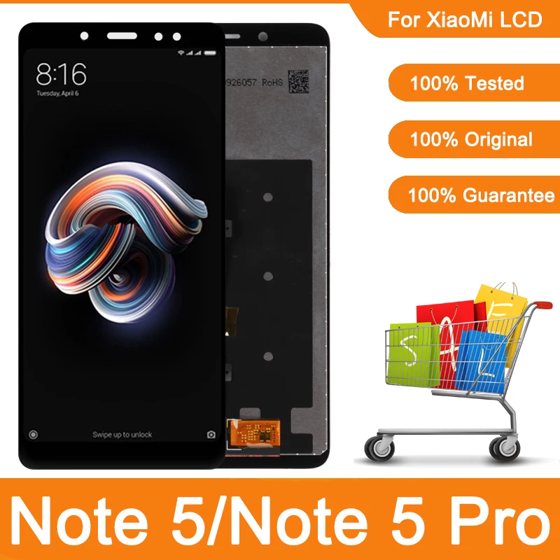 Оригинальный ЖК-дисплей 5 99 дюйма для Xiaomi Redmi Note Pro с сенсорным экраном и