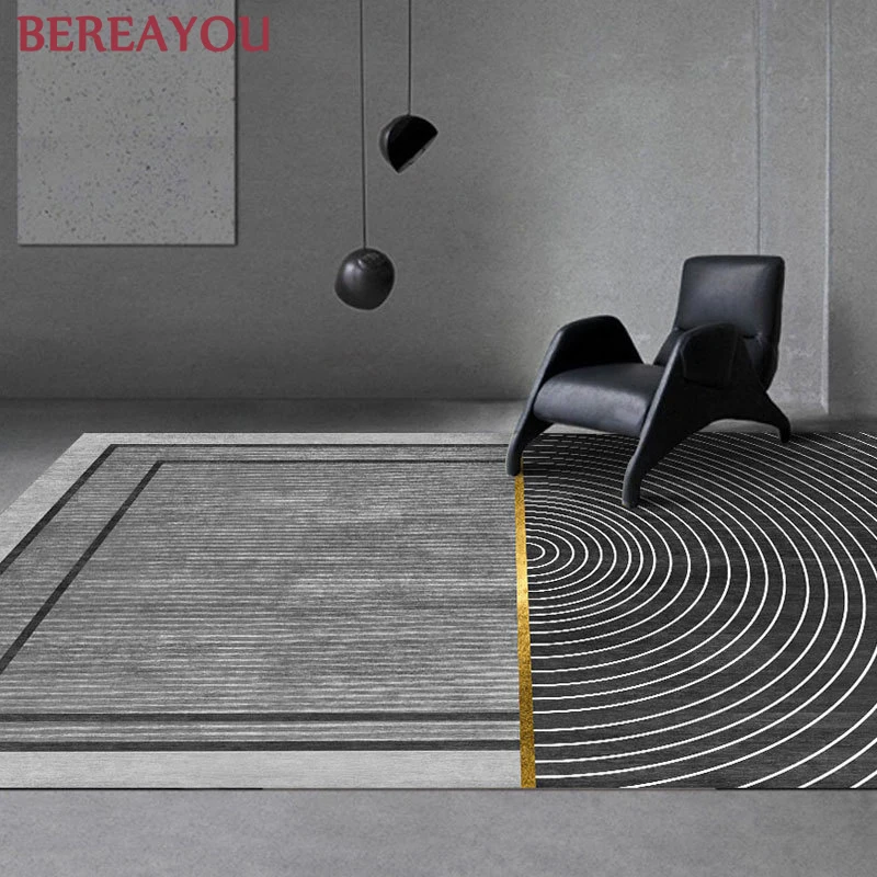 Ковры геометрической формы для скандинавских ковров журнальный столик гостиной