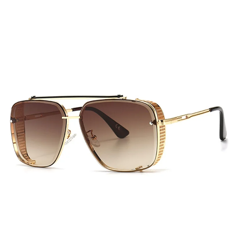 

Солнцезащитные очки с градиентом для мужчин и женщин, стильные винтажные брендовые дизайнерские солнечные очки uv400 в стиле панк Mach, 2022