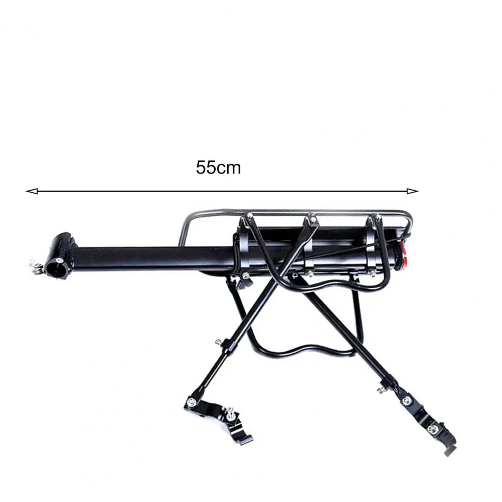 

1Set Bike Bracket Solid Easy Installment Lightweight Bicycle Rear Luggage Rack for Modification