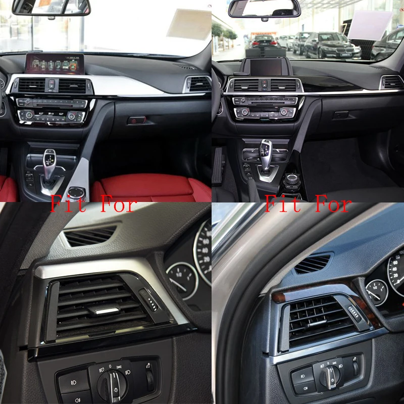 Автомобильные аксессуары 7x100% углеродное волокно передач Shite полная Рамка
