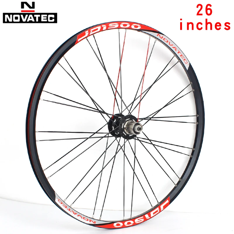 Novatec горный велосипед MTB внедорожный колеса из алюминиевого сплава 26 дюймов