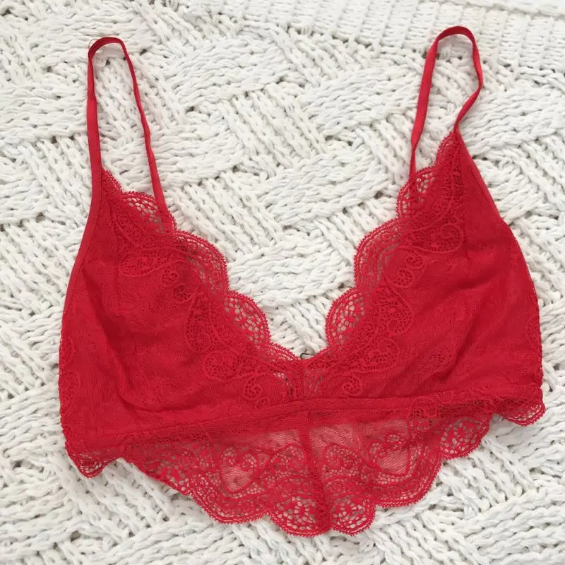 Модный сексуальный женский безрамный Топ без рукавов кружевной бюстгальтер с