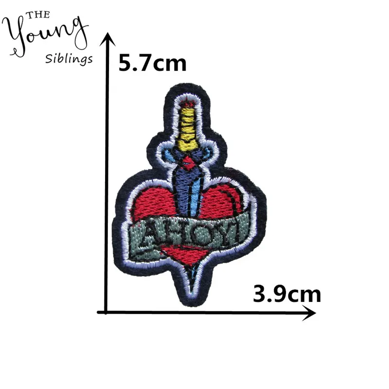 Высокое качество горячего расплава клей аппликация вышивка железа на патч шитье