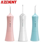 Портативный водный Флоссер AZDENT, 3 режима, 230 мл, 3 насадки