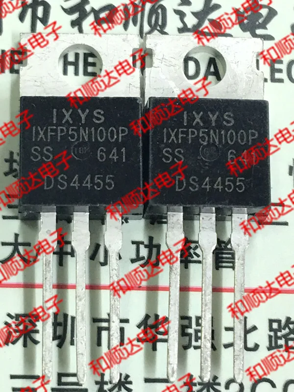 

10pcs/lot IXFP5N100P new original spot TO-220 1000V 5A