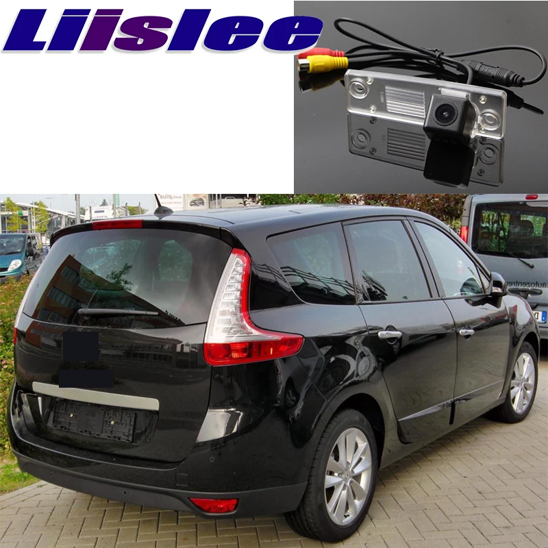Liislee Автомобильная камера заднего вида для Renault Sonic 3 III Grand Scenic CCD с разъемом