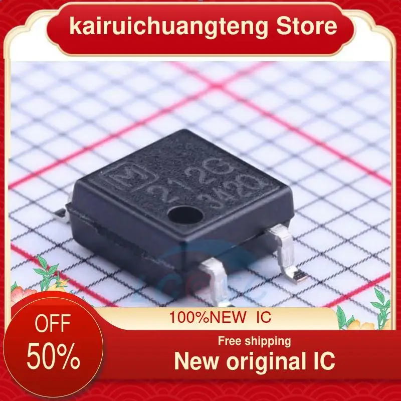 

10-200PCS AQY212 AQY212GS 212G SOP-4 New original IC