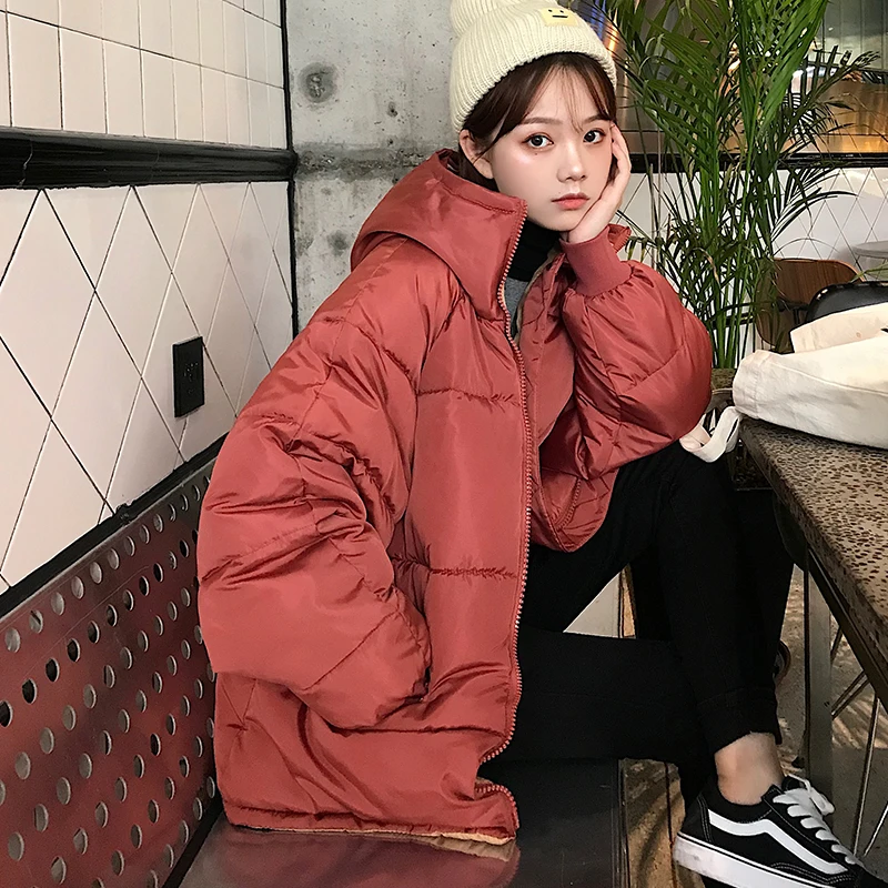 Lusumily женское короткое пальто милые хлопковые стеганые куртки повседневная