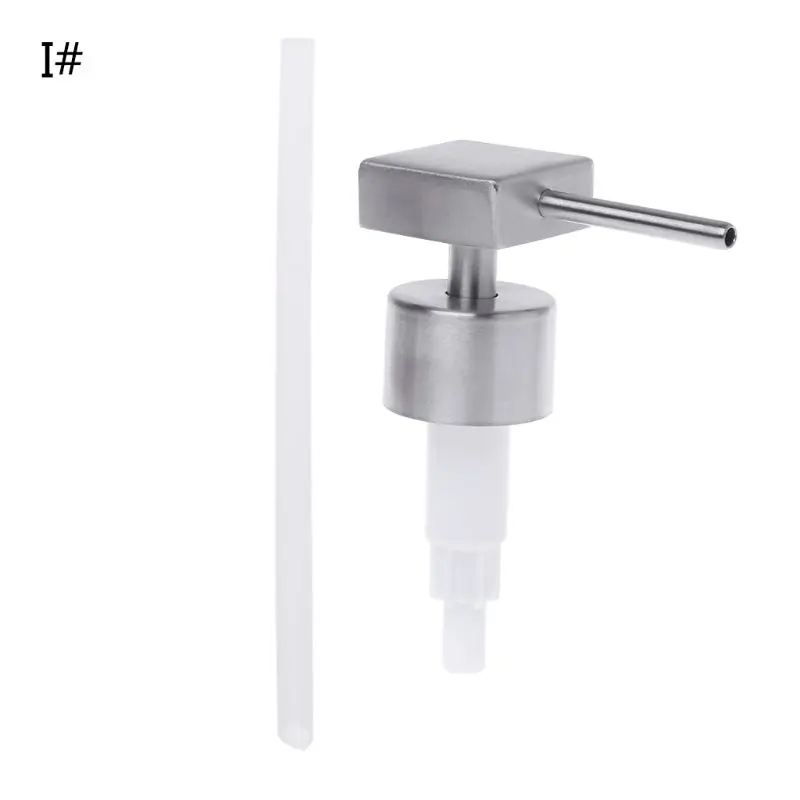 

2021 New Liquid Soap Dispenser Press Head Lotion Pump Bottle Nozzle Dispenser Replacement Jar Tube