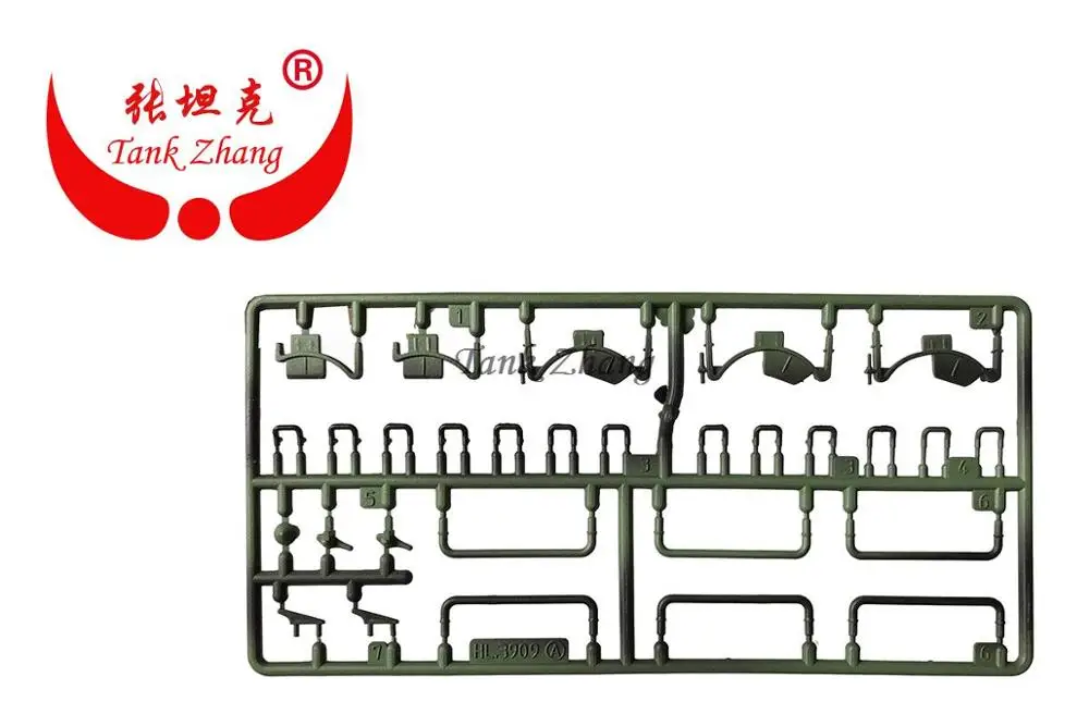 Радиоуправляемый Танк HENGLONG 3909/3909 1 Россия Германии/85 1/16 запасные части No.