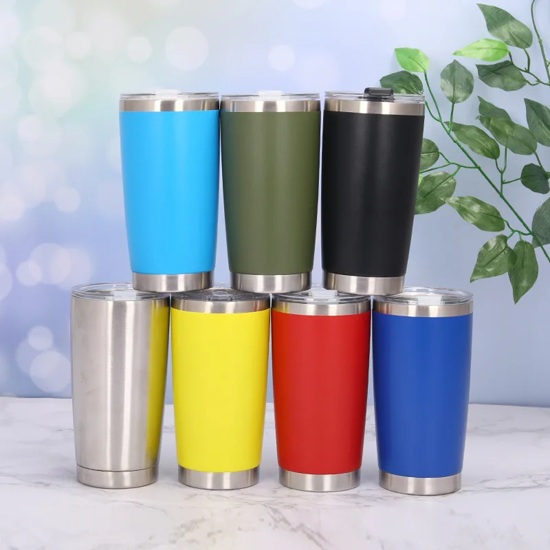 20 OZ стакан из нержавеющей стали вакуум с двойными стенками изоляция кружка для