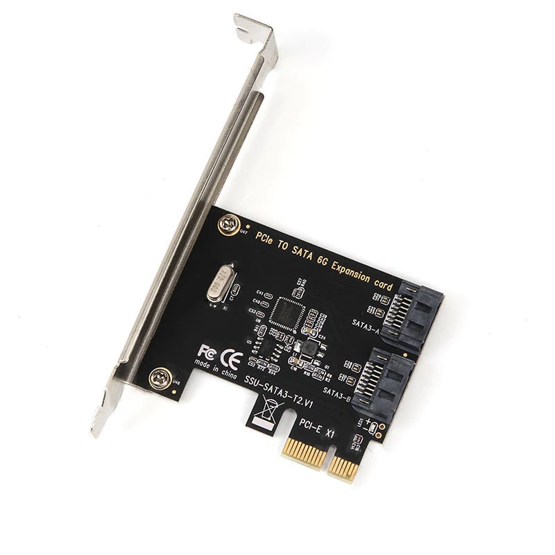 2-портовый PCI-E PCI Express на SATA 8/10 III плата-адаптер для контроллера расширения Mac os Linux