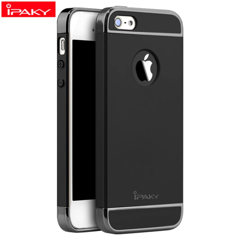IPAKY противоударный чехол для телефона PC+ Пластик чехол на iphone афон 5S/5/SE/6s/6/6 S plus /6s Plus/6 s plus/6s плюс защитный бампер