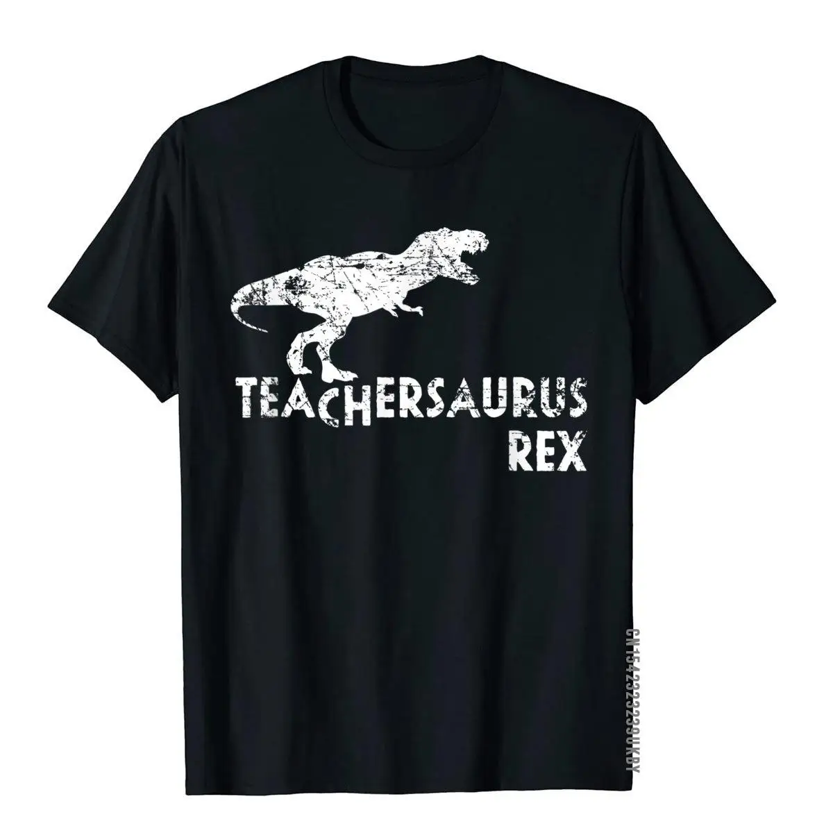 

Teachersaurus Rex Shirt Funny Cute Dinosaur Teacher Gift Funky Mens Top T-Shirts Street T Shirt Cotton Normcore