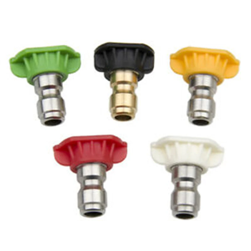 

Набор аксессуаров для мойки высокого давления, 7 моек наконечники распылителя, 1/4 дюйма, 4500 фунтов на квадратный дюйм, 7 шт. в упаковке (2,5 галл...