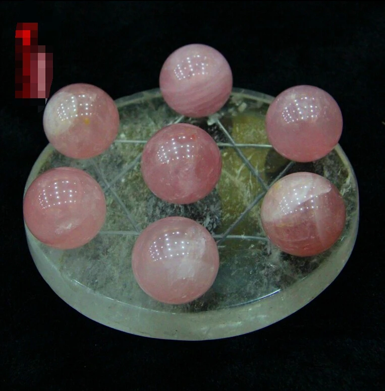 612 + натуральный хрустальный шар порошок семь украшения белый кристалл массив