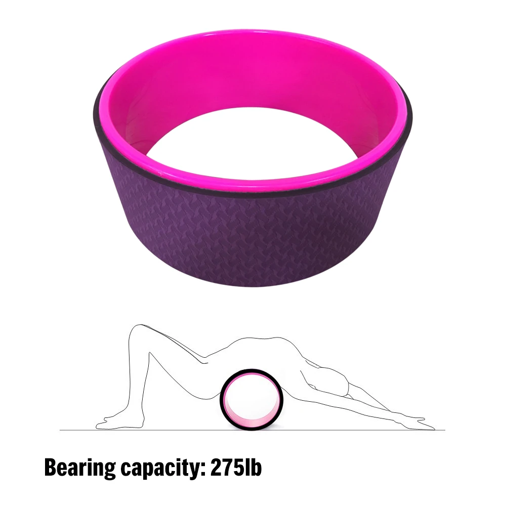 Колесо для йоги Dharma Pose Wheel 12.5x5In Circle Ring сильные роликовые задние носилки