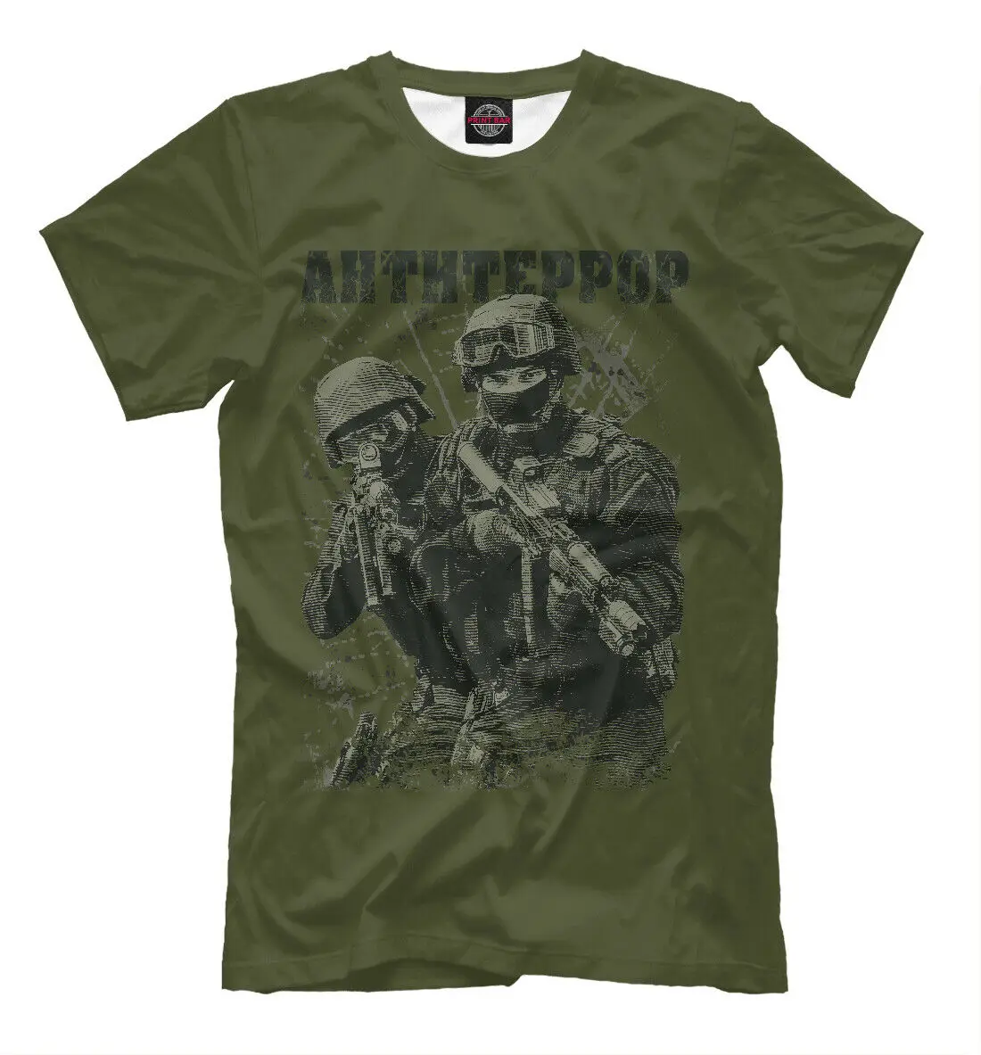 

Antiterror Men New t-shirt Russia Army Antiterror Special Forces Short Casual harajuku men clothing