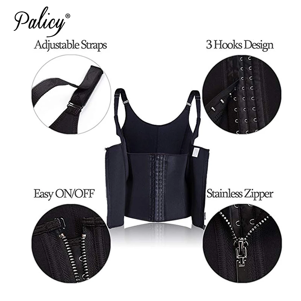 Женский тренажер для талии бедер жилет корсет утяжки живота пояс коррекции