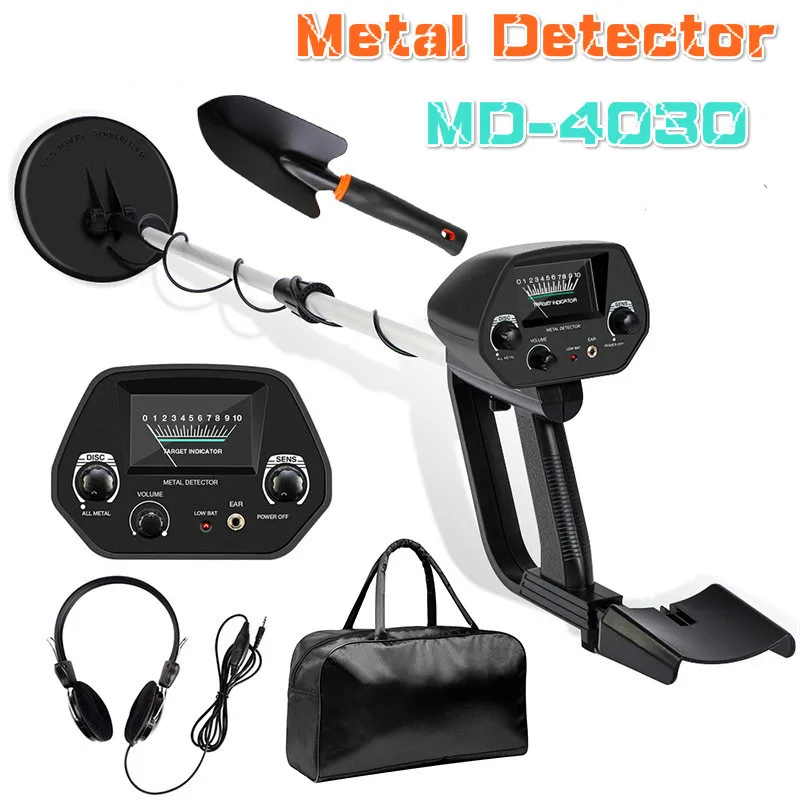 

MD-4030 Metal Detector Underground Gold Detector Metal Length Adjustable Treasure Hunter Seeker Portable Hunter Detector