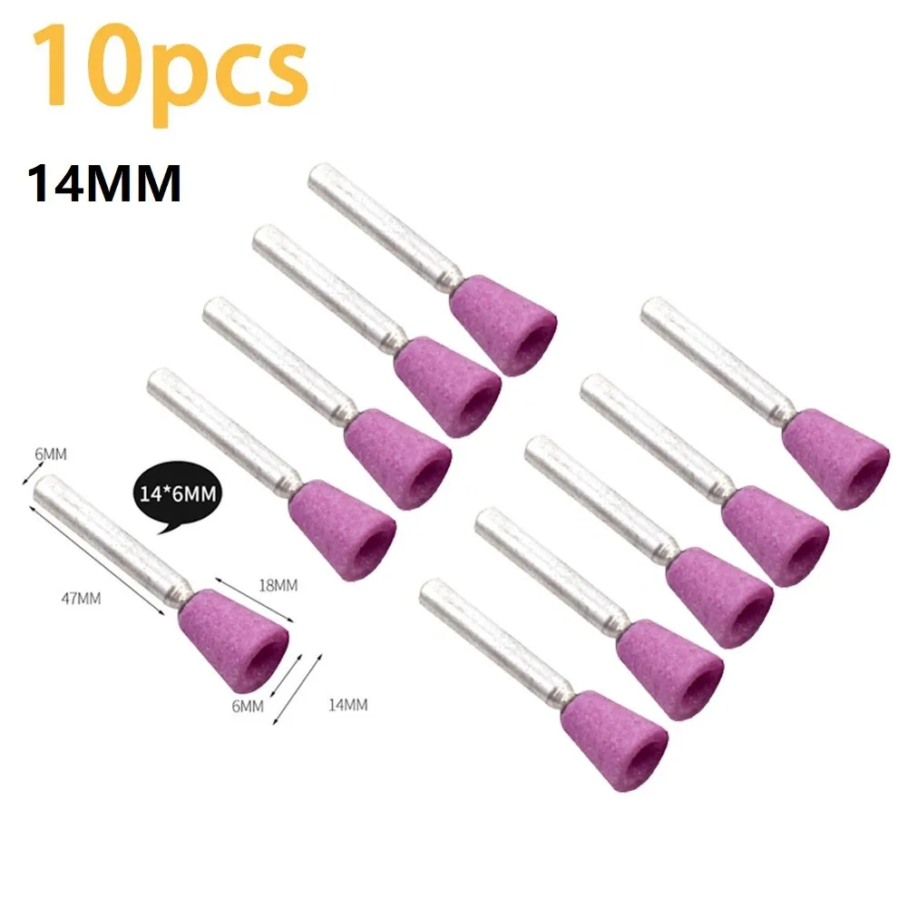 

Rotary Tools Grinding Head 14/16mm Head 64mm Length Abrasive Mounted Stone
