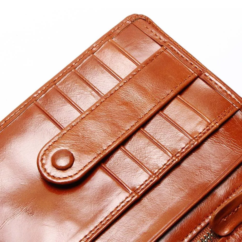 Кошелек из натуральной кожи Женская Обложка для паспорта кошелек монет