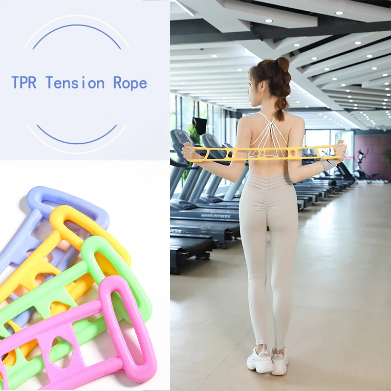 

Tension Rope Puller Pedal Ankle Abdominal Exerciser Fitness Elastic Sit Up Pull Rope Home Gym Sport Training Equipment