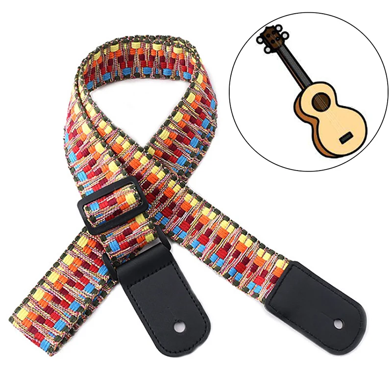 Ремень для гитары из нейлона ремень акустической электрогитары и басов