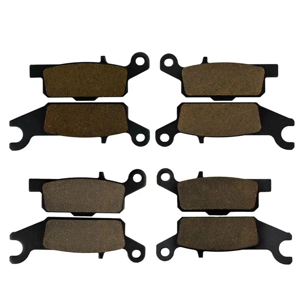 Front and Right Мотоциклетные Передние Задние тормозные колодки для YAMAHA YFM550 YFM700 YFM 550 700 FGY PFG PHFH FGPW FGX Grizzly 4WD - Цвет: Front and Right
