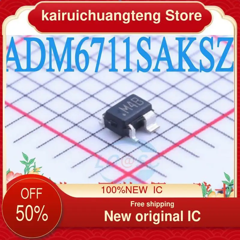 

(1 шт.) Φ ADM6711SAKSZ M4B новый оригинальный IC