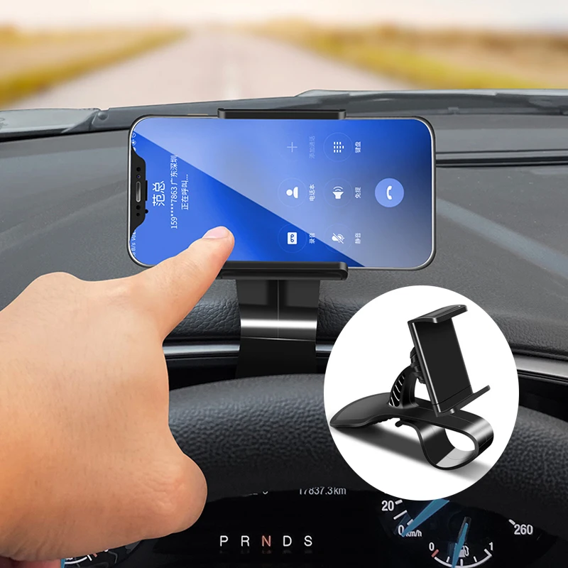 

Cell Phone Holder for Car, Dashboard Anti-Slip Vehicle GPS Car Mount Universal for All Smartphones