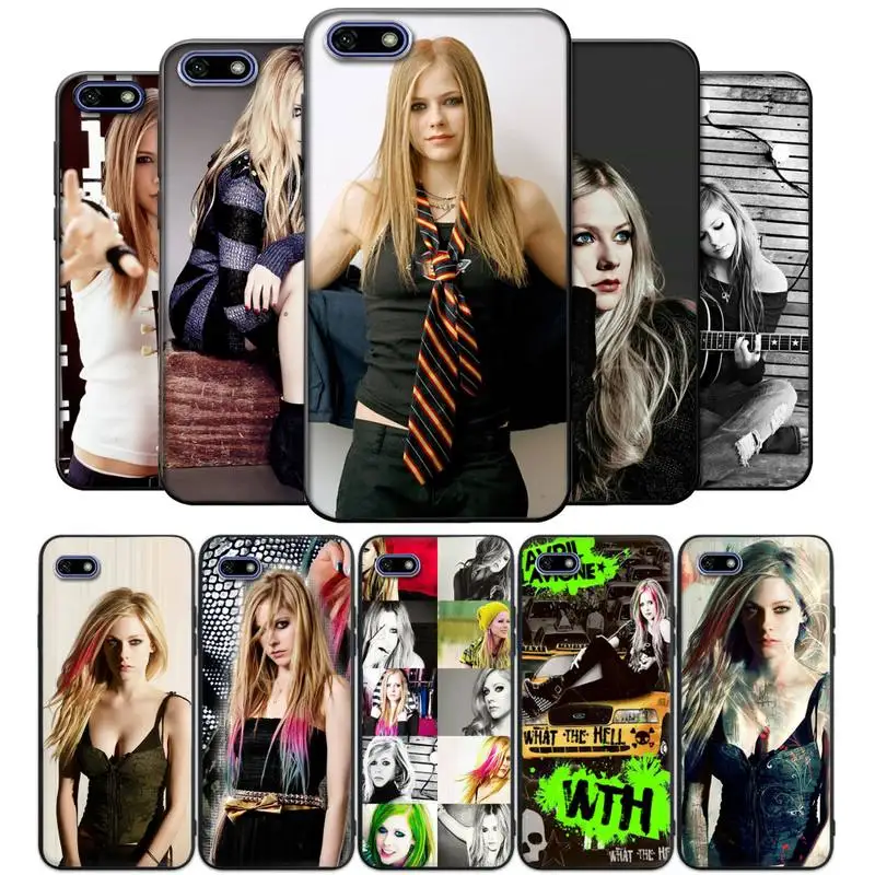 

avril lavigne Phone Case for Galaxy J2pro J4 J5 J6 J7 plus J5 prime J72016 2018 M10 M20 M30 funda Cover